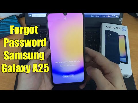 Forgot Password Samsung Galaxy A25 (SM-A256E/DSN). Unlock pattern, pin, password lock