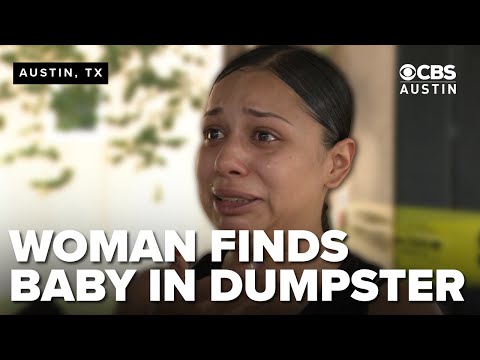 FULL INTERVIEW: Woman finds newborn infant in dumpster during Texas summer