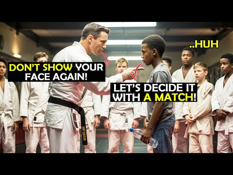 Black Belt Asked a Simple Boy to Fight Him as a Joke — What Happened Next Silenced the Whole Gym!