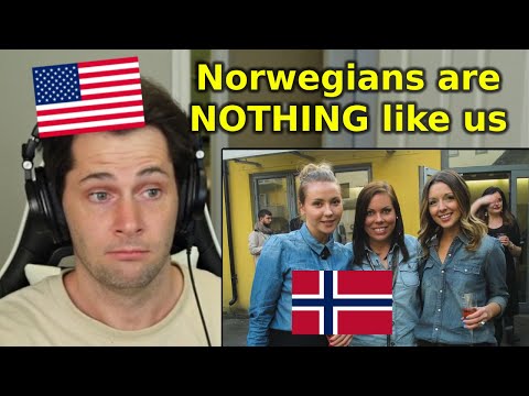 American Reacts to CRAZY Facts About Norwegians