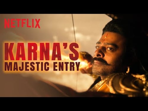 Prabhas as the POWERFUL Suryaputra Karna ❤️🔥 | Kalki 2898 AD | Netflix India