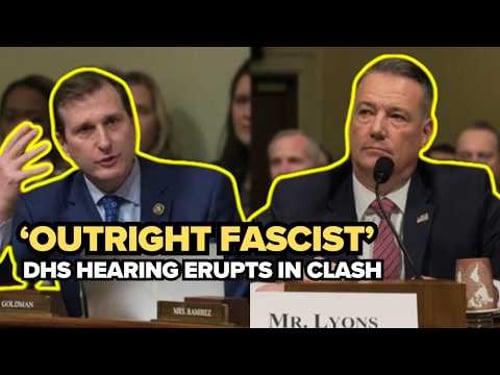 DHS hearing turns tense over citizenship questions, masks, and accountability