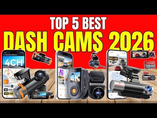 Best Dash Cams 2025 | 4K, 3-Channel, STARVIS 2 Night Vision & Parking Mode – Ultimate Buyer’s Guide!