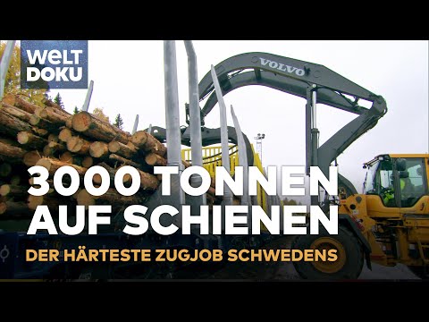 HOLZTRANSPORT EXTREM: Hector Rail im Einsatz – so funktioniert Holzlogistik mit 3000 Tonnen! | Doku
