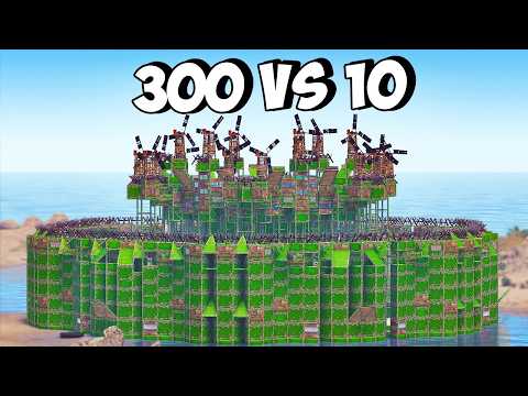 300 vs 10! Я СОБРАЛ АРМИЮ ПОДПИСЧИКОВ ПРОТИВ КЛАНА КИТАЙЦЕВ в РАСТ/RUST