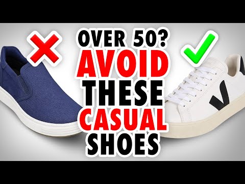 7 CASUAL Shoes Elegant Women Over 50 NEVER Wear!