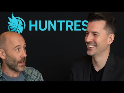 Huntress Cyber Security at Web Summit Vancouver - Kyle Hanslovan CEO