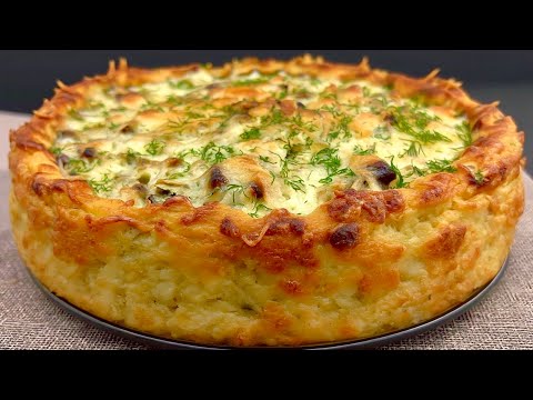 Neuer Trick mit Zucchini und Kartoffeln! Ein einfacher und leckerer Zucchini-Kartoffel-Kuchen!
