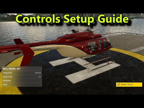 FS2020: Helicopter Controls Bindings/Setup Tutorial - And How To Fix The SU11 Heli Bug!