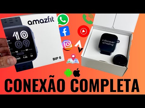 AMAZFIT BIP 6 SMARTWATCH, COMPLETE CONFIGURATION TO RECEIVE MESSAGES, ANSWER CALLS, STRAVA AND MORE