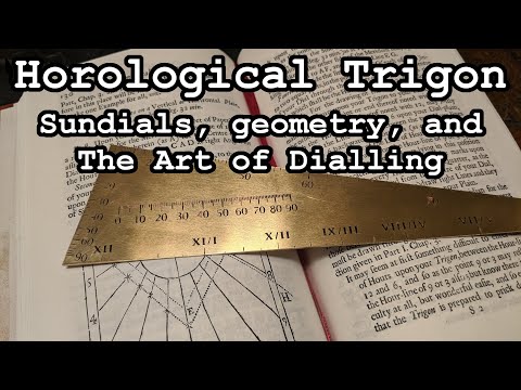 Horological Trigon: Sundials, geometry, and the The Art of Dialling