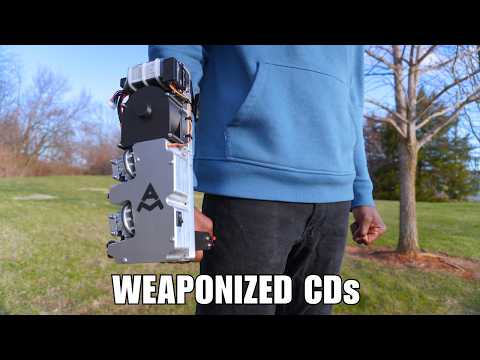 Wrist Mounted CD Launcher - Built to DESTROY!