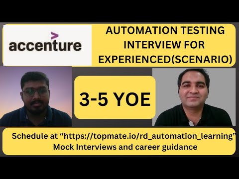 Automation Testing Interview Questions and Answers| Testing Questions | RD Automation Learning