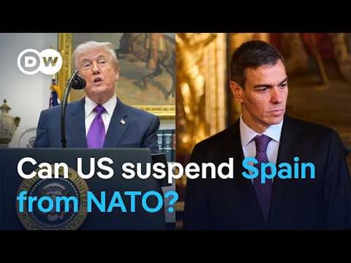 Leaked Pentagon emails show US is discussing kicking Spain out of NATO | DW News