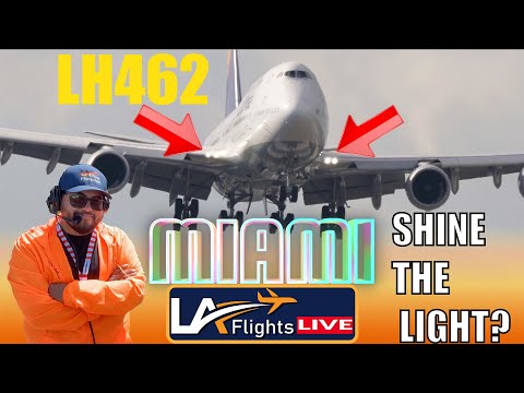 🔴LIVE Lufthansa LH462 FO JAY Arrival MIAMI INTERNATIONAL AIRPORT | DECEMBER 22, 2025