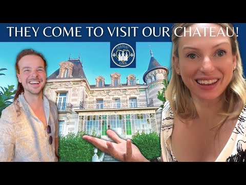 @The Chateau Diaries VISITS OUR CHATEAU!! ANTIQUE SHOPPING during the 100 YEAR ANNIVERSARY OF LE MANS