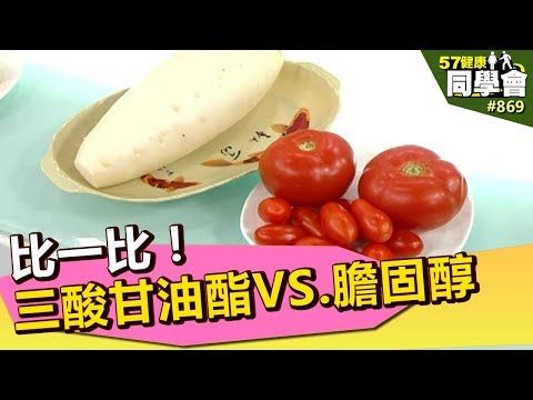 比一比!三酸甘油酯VS.膽固醇【57健康同學會】第869集 2013年