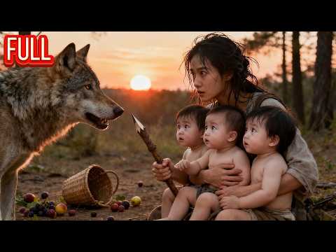 MutiSUB💥After Time-Traveling, I Raise Three Cute Kids, Slay Wolves, and Build a Fortune!