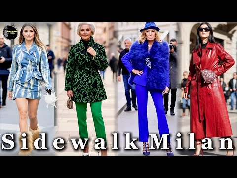 2025 Milan Latest Street Fashion | What’s trending in Milan this Winter Season