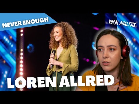 LOREN ALLRED 'Never Enough' BGT 2022 | Vocal Coach Reacts (& Analysis) | Jennifer Glatzhofer