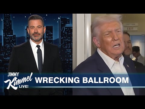 Trump Demolishes East Wing of White House, Reveals He Had an MRI & Jimmy Issues Him an IQ Challenge