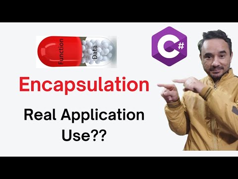 What is Encapsulation in C# .NET? How to implement encapsulation in real applications?