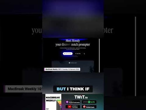 Moody - A Teleprompter for Your Mac That Uses the Mac Notch