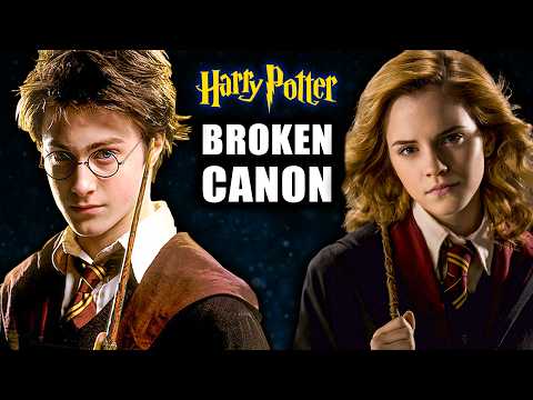 10 WORST Ways Harry Potter Canon was Broken