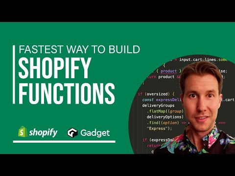The fastest way to build Shopify Functions