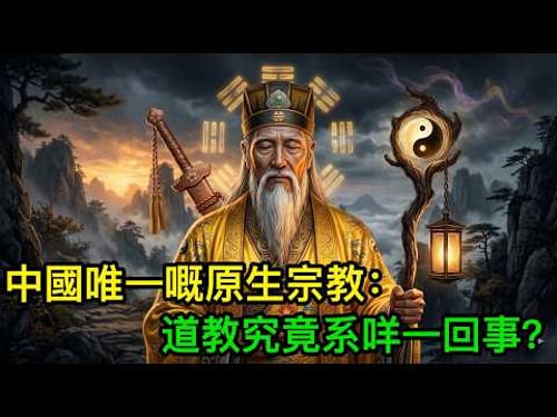 中國唯一嘅原生宗教:道教究竟系咩一回事?點解有咁多神仙?一條片睇懂道教嘅來龍去脈