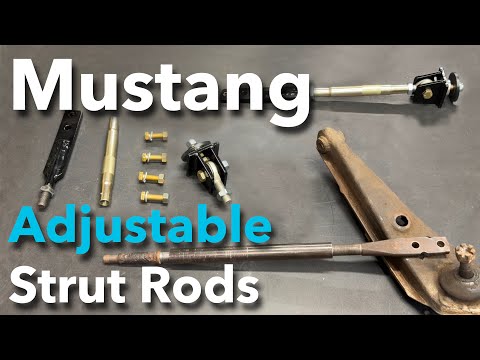 65/66 Mustang Strut Rod: Function, Why Make it Adjustable, & Rose Hill Performance Parts Review