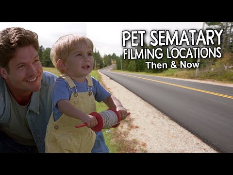 Pet Sematary (1989) Filming Locations - Then & NOW 4K