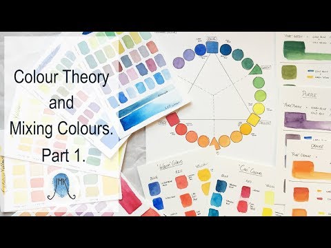 Colour Theory and Mixing Colours. Part 1.