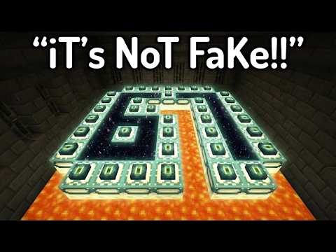 The FUNNIEST FAKE Minecraft Speedruns EVER
