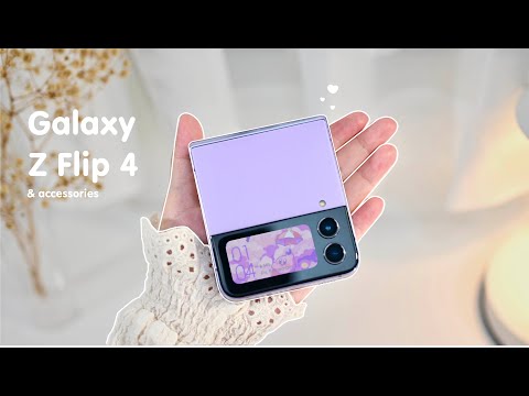 Samsung Galaxy Z Flip 4 ๐ aesthetic unboxing | Samsung Case | Razer Kishi V2 | Genshin Impact