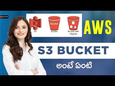 AWS S3 bucket ante enti | What is AWS S3 bucket | Simple Storage Service in Telugu | AWS tutorials