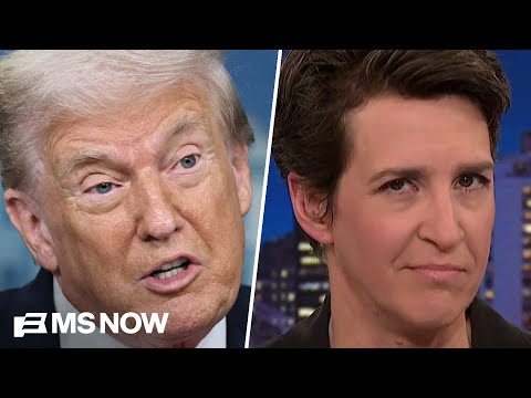 Maddow: Trump already defensive about economic data that hasn't even been release yet