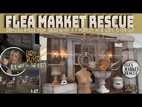 COME SHOP THE SPRINGFIELD ANTIQUE SHOW & FLEA MARKET EXTRAVAGANZA FOR THRIFTED FINDS WITH US - 2025