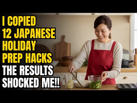 I Copied 12 Japanese Holiday Prep Hacks — The Difference Was Unreal