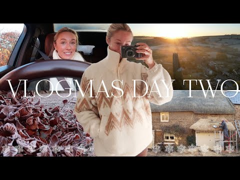 A Frosty Day In The Cotswolds ❄️ Preparing Our Holiday Cottage for Christmas Guests | Vlogmas Day 2