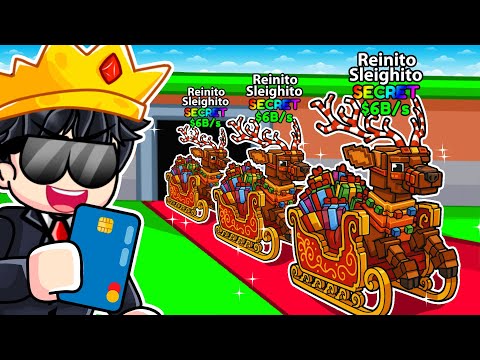 I Stole 100 REINITO SLEIGHITO BRAINROT in Steal a Brainrot Roblox