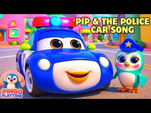 🚓🐶Pip & The Police Car Song | Fun Kids Rescue Dance