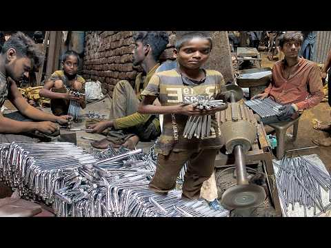 Mass Production of Spanners Using Traditional Machines and Skilled Labor