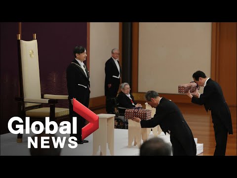 Japan's new imperial era ushered in as new emperor enthroned