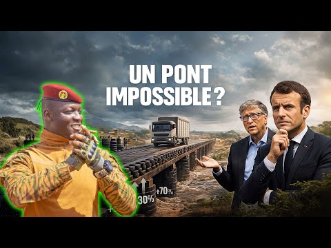 Ibrahim Traoré: le pont impossible construit à 70% moins cher choque l’Afrique