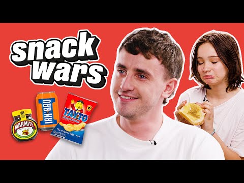 Paul Mescal: "That Is NOT Going Into My Body!" | Snack Wars