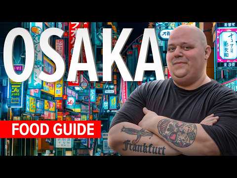 Japan Food Eskalation! 🤩 | OSAKA Cinematic Food Guide 🇯🇵