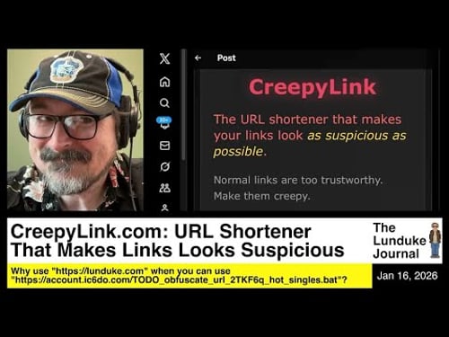 CreepyLink.com: URL Shortener That Makes Links Look Suspicious