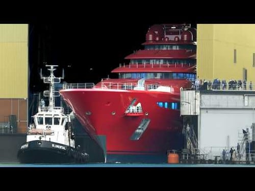 Superyacht Megafactories – Where Giant yachts are built