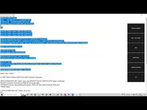 How to restore a database that got TDE, Column Level Encryption and Always Encrypted to other server